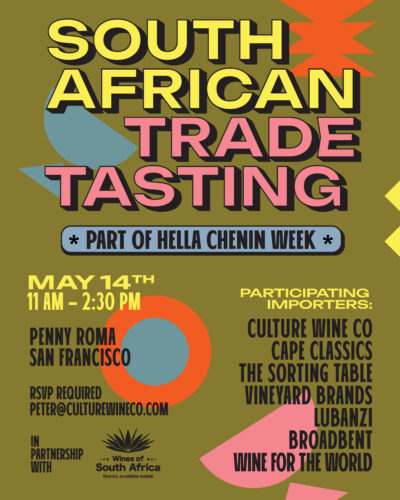 South African Trade Tasting